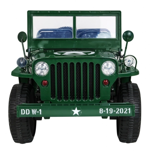 Jeep Wojskowy Retro na Akumulator 4x4 24V JH-101.24V